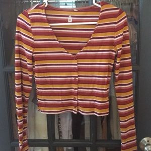 Me to We cropped sweater